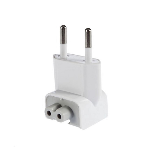 Apple EU Plug Converter Power Adapter Charger For Macbook iPhone IPad White New 