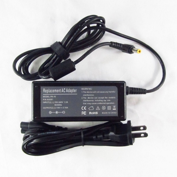 Dell Inspiron D233XT AC Adapter Charger Power Supply Cord wire